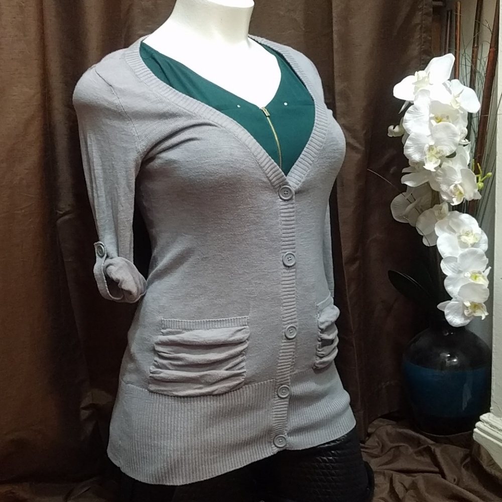 Mandee grey cardigan